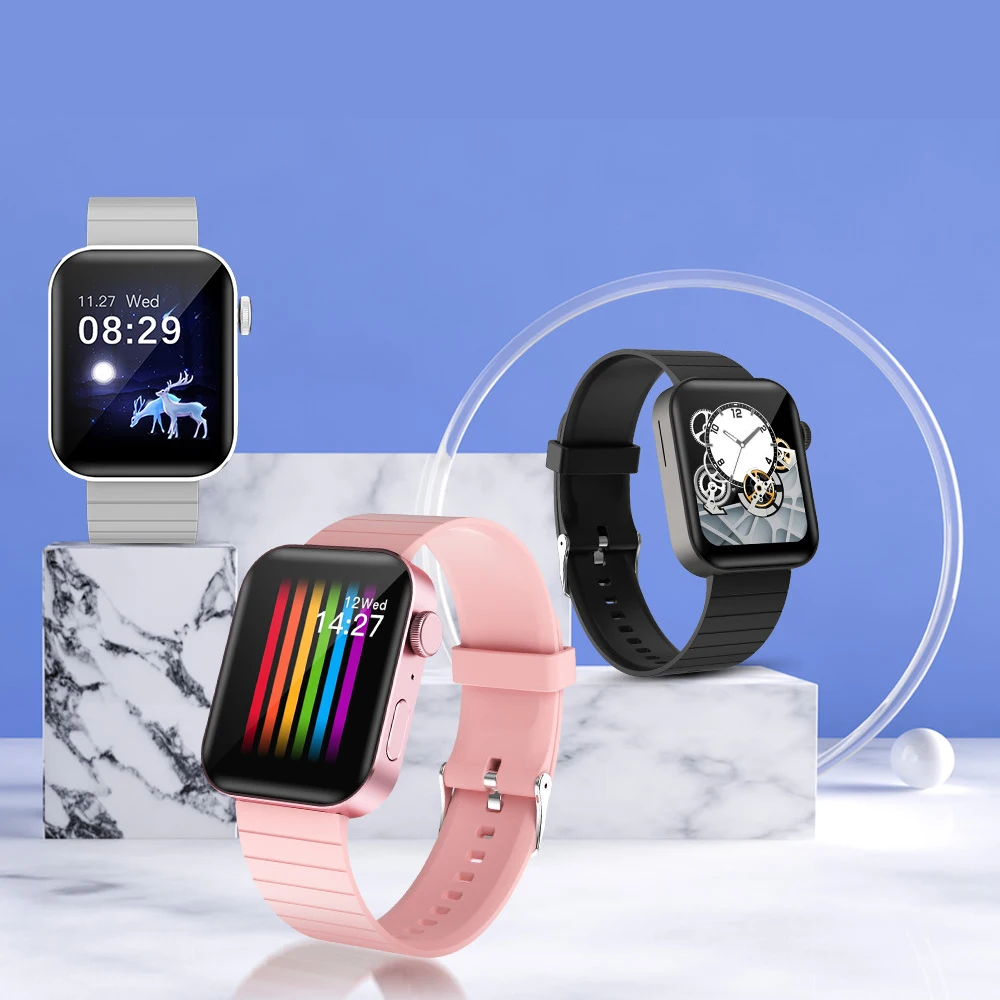 Смарт-часы P40 для мужчин и женщин, водонепроницаемые Смарт-часы с  Bluetooth и Пульсометром | Электроника | АлиЭкспресс