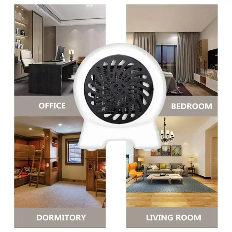 

110/220V 500W Mini Desktop Electric Heater Household Warmer Fast Heating Office Foot Warmer Dormitory Heater Electric Heater