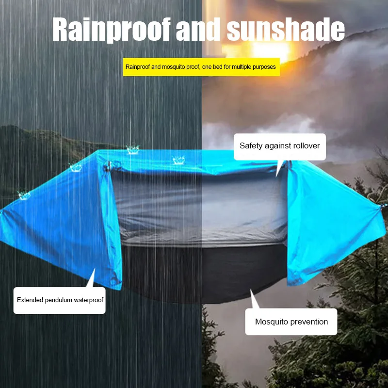 

Wholesale Sunshade Waterproof Mosquito Net Hammock Nylon Outdoor Hiking Camping Tent X85