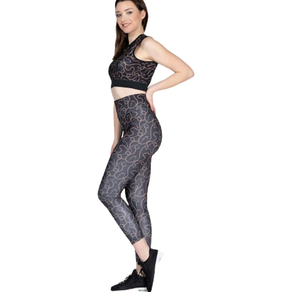 Anastasia 22216 Women High Waist Digital BaskiliTayt