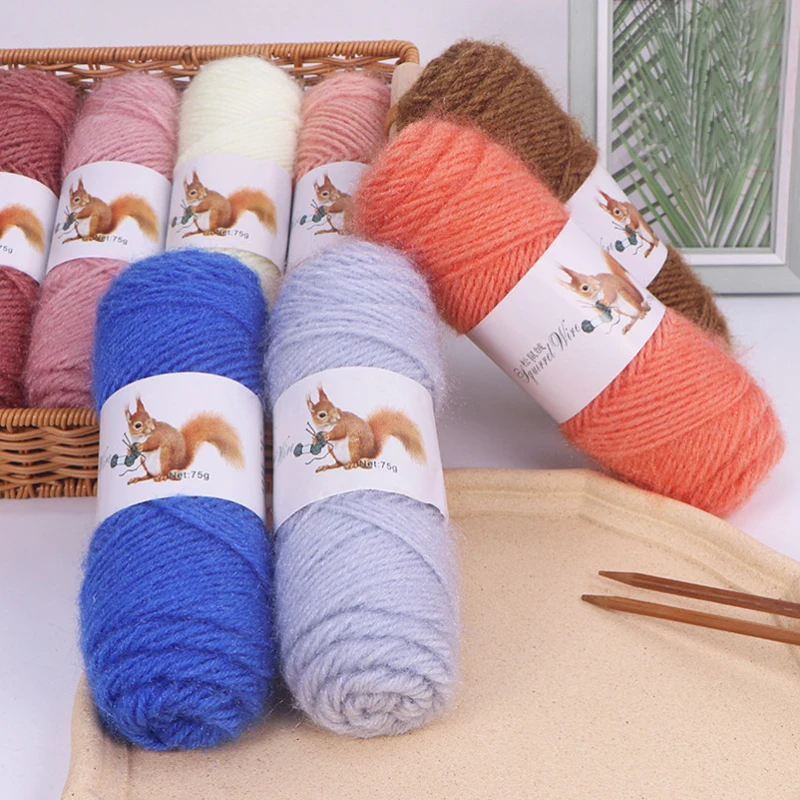 75 г беличья шерстяная линия Fengwei Fengfeng пуховой мохеровый Австралийский шерстяной