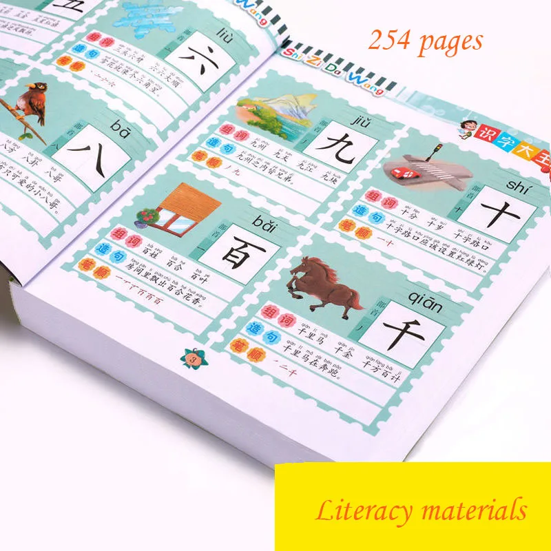 

Literacy Book Preschool Enlightenment Children King Recognition Cards Pinyin Alphabet Practice Teaching Materials Infan Kitaplar