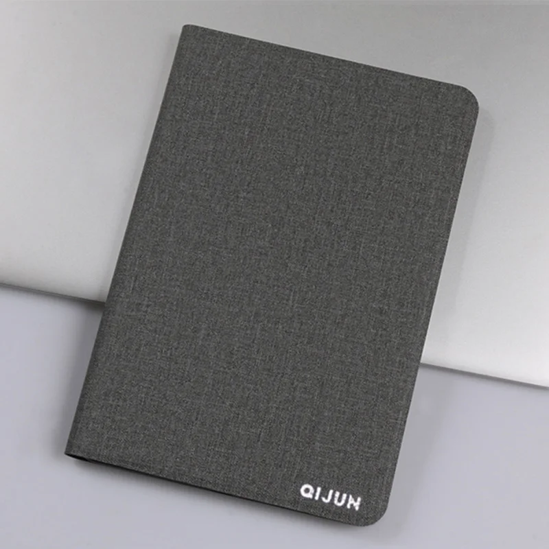 Gray Чехол для Apple iPad 6 A1893 A1954 9,7 ''Qijun чехол для планшета для iPad6 9,7 дюймов откидной силиконовый мягкий чехол-подставка - Цвет: Gray
