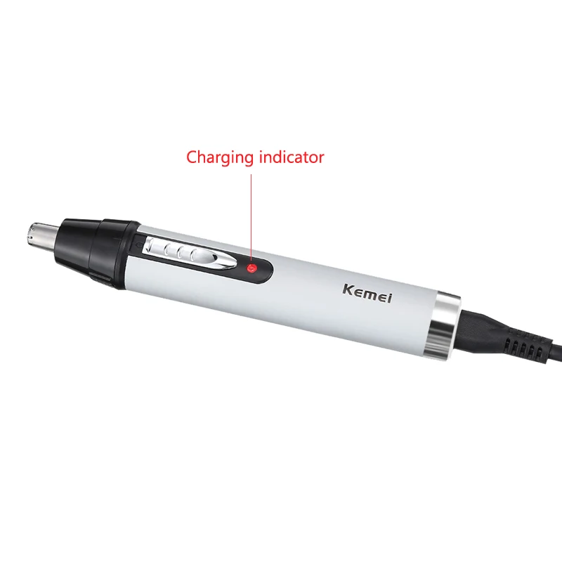 Электрический триммер для носа 3 в 1 перезаряжаемый бровей и бакенбардов мини