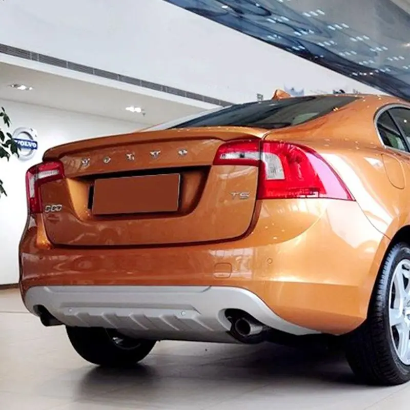 Спойлер для Volvo S60 спойлер из АБС материала заднего крыла автомобиля задний