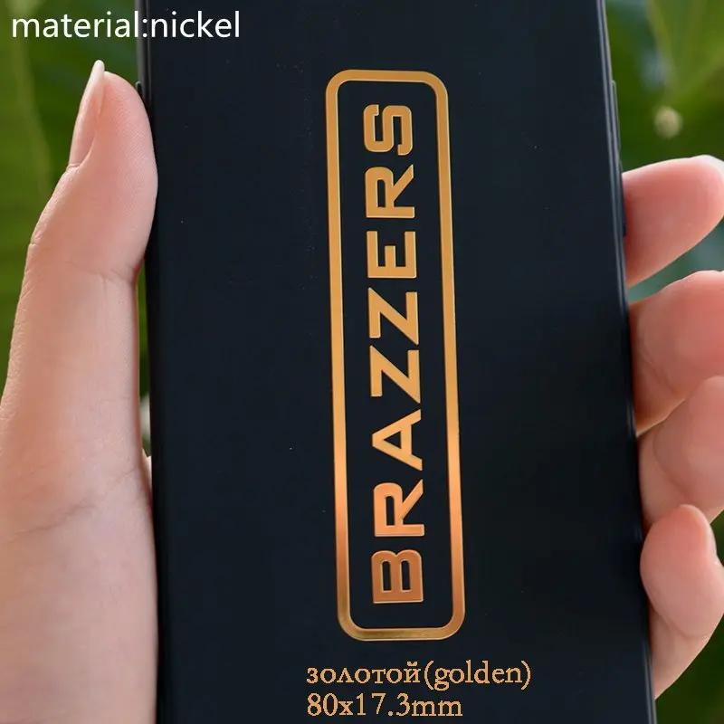 Three Ratels TZ-1384 4.9*22.5см прикольные полноцветные наклейки на авто brazzers большая наклейка на лобовое стекло наклейка для авто - Название цвета: MT-058 Golden
