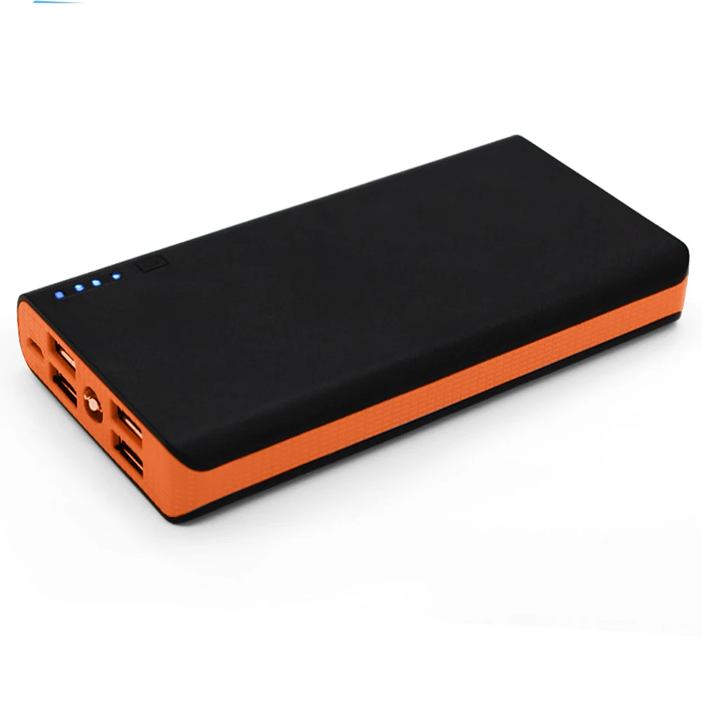 Универсальный чехол для телефона светодиодный 4 порта USB портативный с защитой от