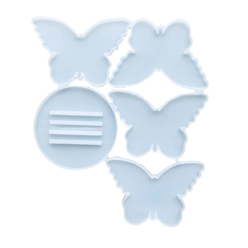 

U90E Coaster with Storage Rack Mould Epoxy Resin Coaster Mold for DIY Casting