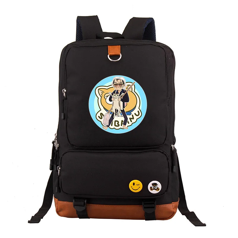 Новая Легенда Путь домашнего мужа Рюкзак Gokushufudo Tatsu Аниме для женщин и мужчин Холст Сумка для учеников Унисекс Путешественников.