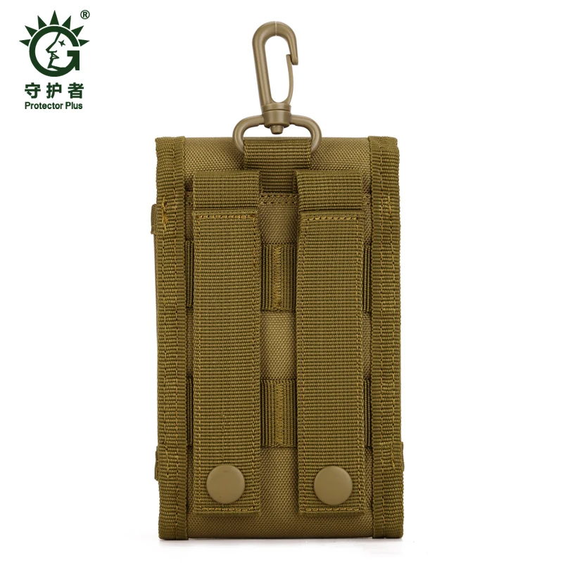 

Military Molle EDC Pouch Protector Plus A006 Outdoor Sports Bag Camouflage Nylon Tactical Belt Pouch 5.7" Mobile Pack