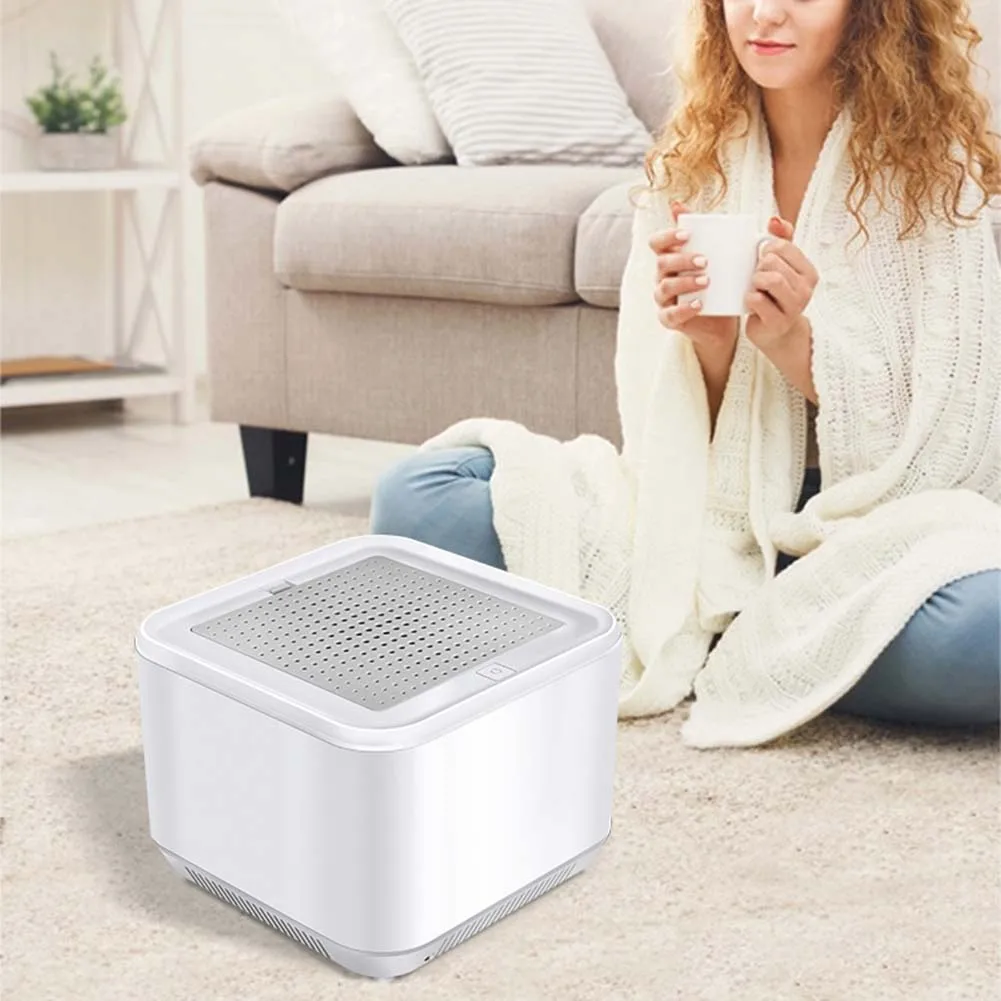 

5V 3W UV Sterilizing Lamp 6 Layer Air Purifier Filter Ozone Ultraviolet Germicidal Light For Room Home Kitchen Bathroom Cabinet