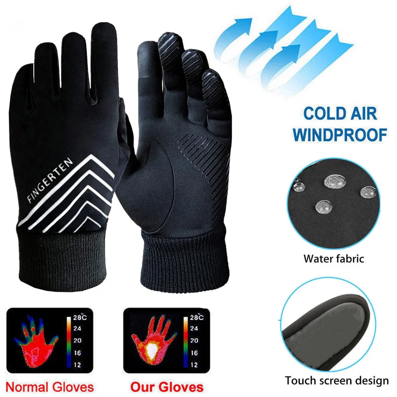 Новые Мягкие Зимние перчатки для сенсорных экранов мужчин и женщин теплые