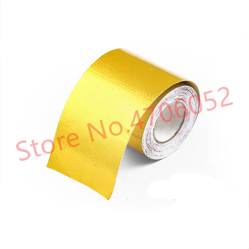 Отражающая Золотая Тепловая лента воздухозаборник отражающая теплоизоляция