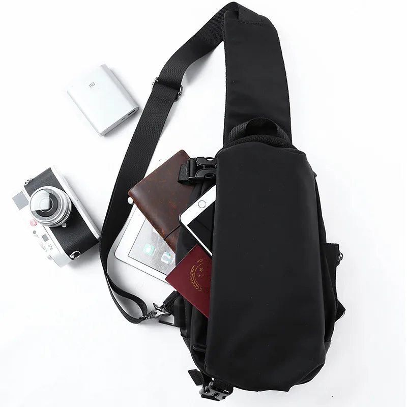 Мужская сумка через плечо Bolso Hombre слинг для мальчиков нагрудная USB интерфейс