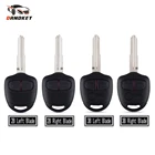 Чехол для автомобильного ключа Dandkey для Mitsubishi Pajero Sport Outlander Grandis ASX, пустой, с 23 кнопками