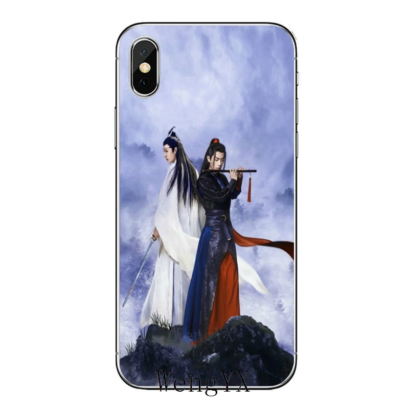 Прозрачный чехол для телефона Xiao Zhan Wang Yibo Xiaomi Redmi S2 7 7A K20 6 6A 5A 4A 4X 5 Plus Note 8 4 Pro |
