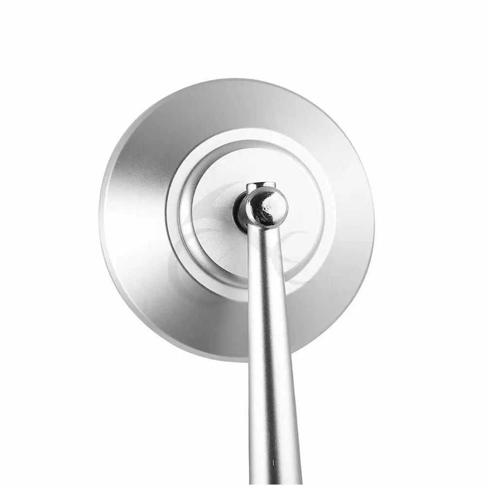 Серебристые зеркала заднего вида 10 мм 8 для внедорожных грязевых мотоциклов |