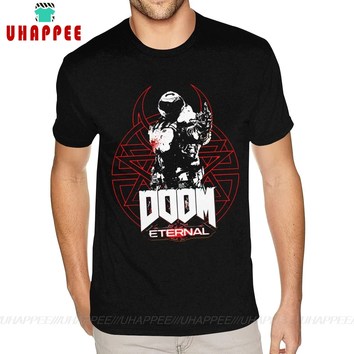 Doom вечная оптовая продажа футболки 3XL для мужчин 80 х|Мужские футболки| |