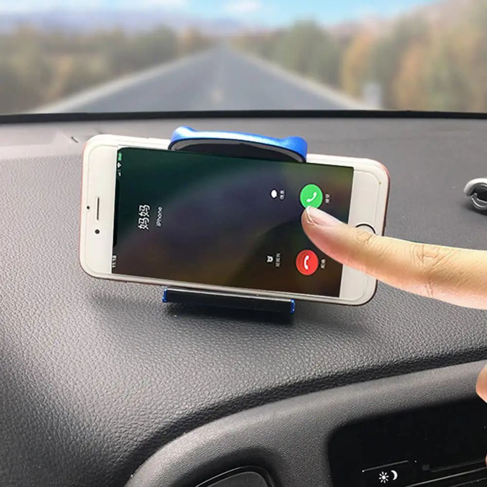 

Car Phone Stand Holder Mount Temporary Parking Stop Card Sticker Auto Phone Number Card Slot Plate Accessories