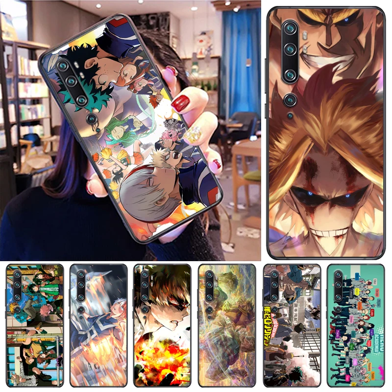 

My Hero Academia Tomura Boku Todoroki Shouto Bakugou Katsuki Dabi Shigaraki Phone Case For Xiaomi CC9e CC9 Pro Carcasa Coque