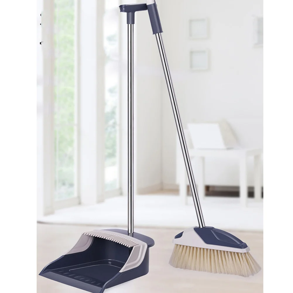 Метла и совок набор 3 шт Захваты Набор для подметания с пылеуловителем пол ракель