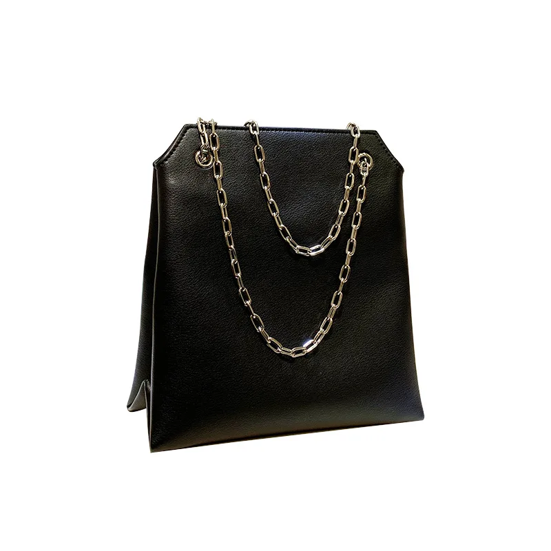 Мини-2020 Женская нишевая кожаная модная сумочка для подмышек элегантная простая