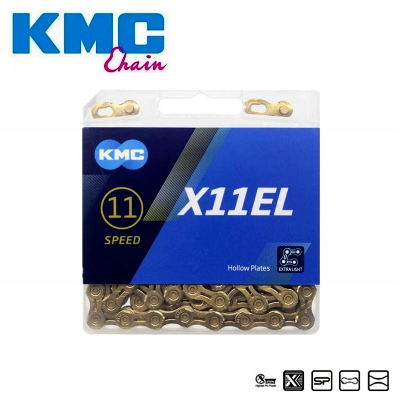 KMC Оригинал Z8.3 X8 X9 Z9 X10 X11 X11EL X12 цепи 116 118 126L звенья MTB цепь для дорожного велосипеда 6