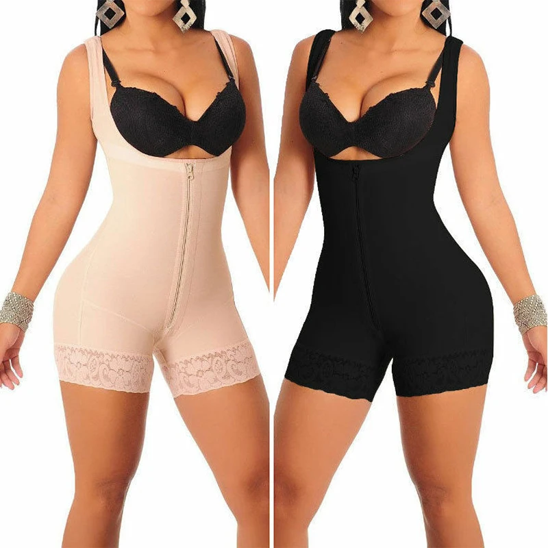 

Fajas Reductoras Latex Body Shaper Levanta Cola Post Parto Surgery Girdle Slimming Underbust Corset Butt Lifter Waistrainer US