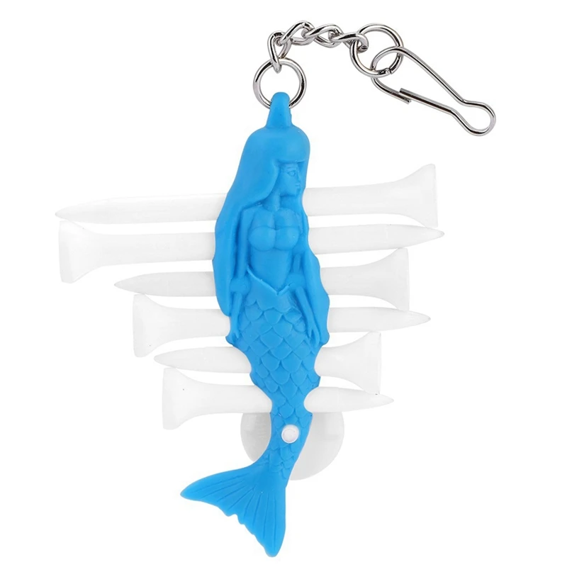 

Golf Tee Holder with Keychain Mermaid Key Chain Design Adopting Premium for Golf Lovers