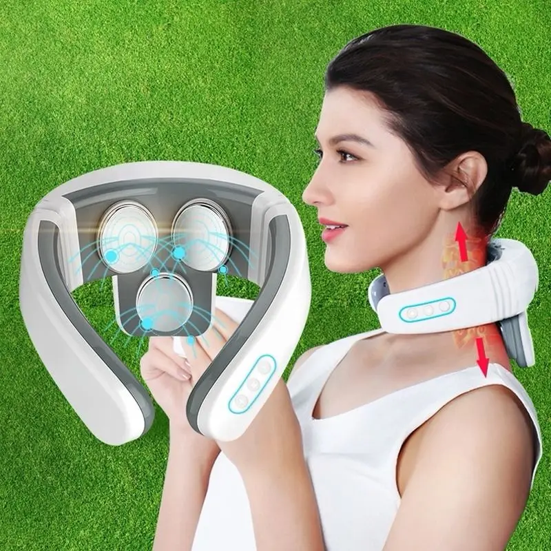 

Массажер для шеи, для всего тела, плеч и шеи, подушка для массажа талии, головы, шеи, многофункциональный инструмент для массажа шеи