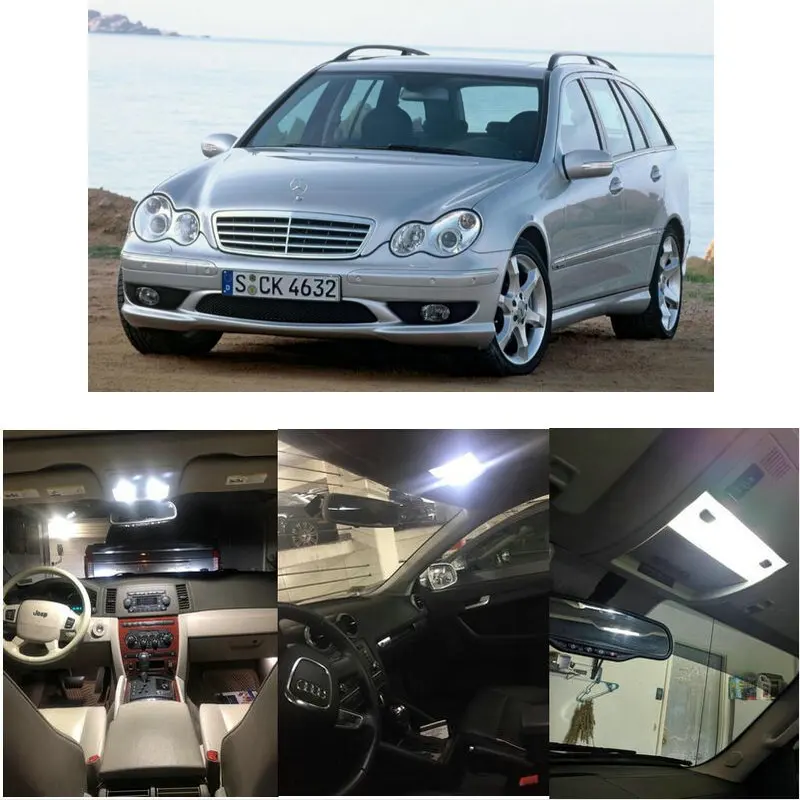 

Светодиодное Внутреннее освещение полный комплект для Mercedes C-Class S203 sw S204 sw C204 Coupe