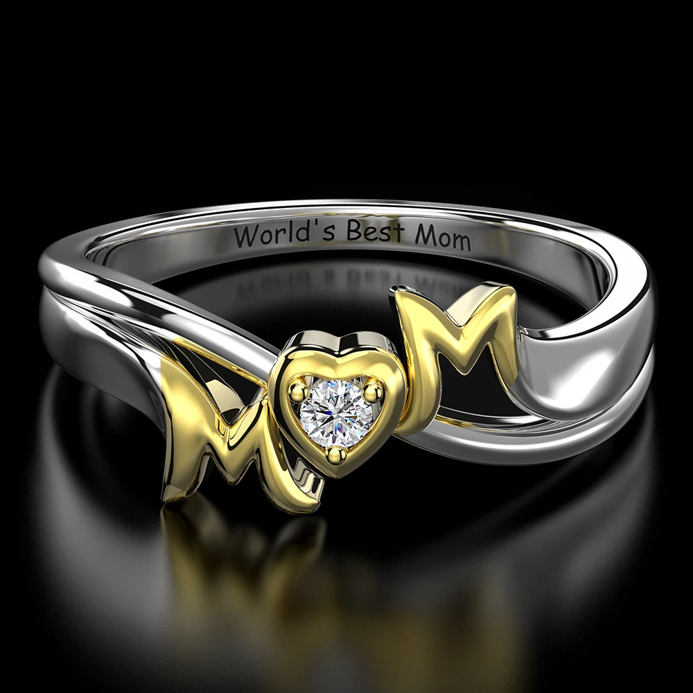 Женское кольцо из серебра 925 пробы с муассанитом|Кольца| |