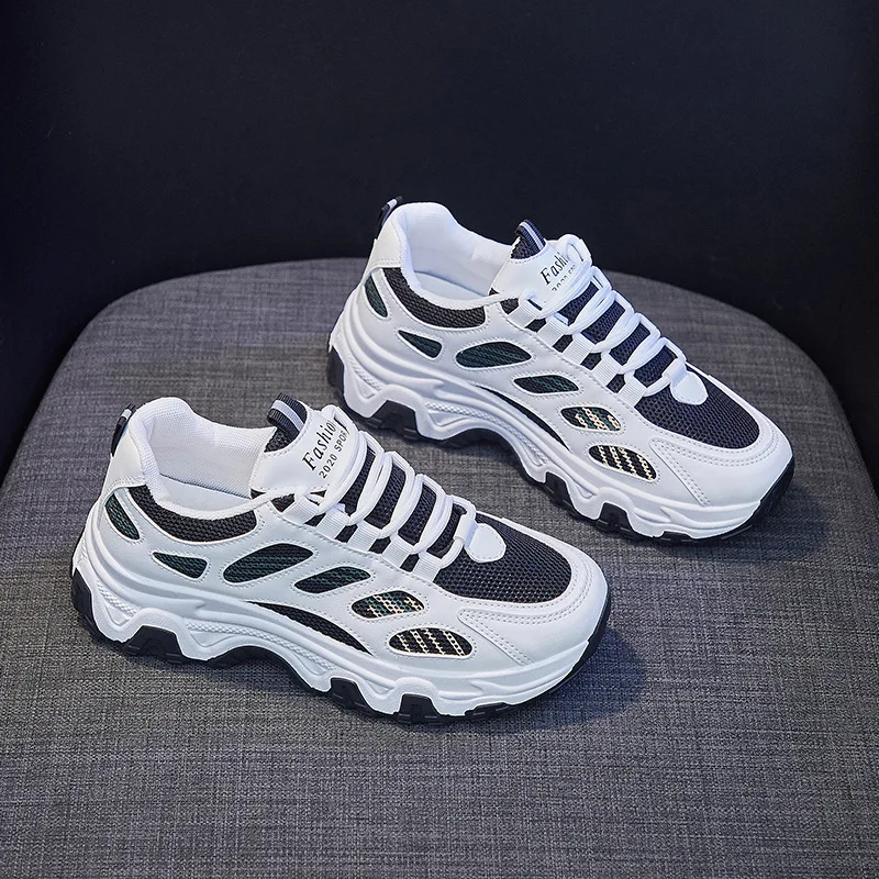 

2021 Spring Yellow White Sneakers Women Flat Shoe Tennis Female Summer Casual Sport Vulcanized Shoes Woman basket femme