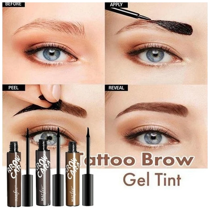 Крем краска для увеличения бровей долгостойкая татуировка оттенок пигмент анти