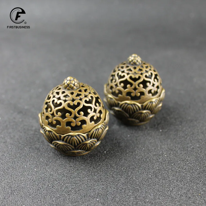 Incense Burner Mini Sandalwood Censer Home Office Decor Decoration Craft