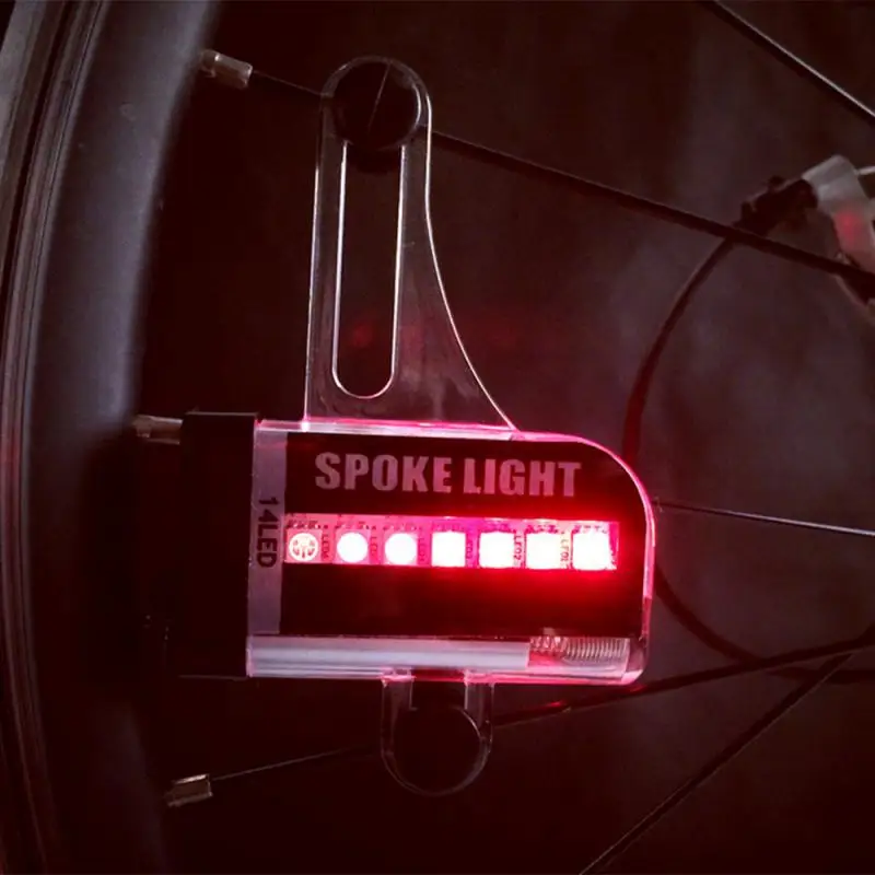 

MTB LED Lamp Bike Tyre Tire Wheel Lights Spoke Light 30 Kinds Of Pattern Switching Luz Bicicleta Ciclismo Bike Accessories