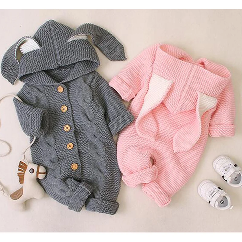 

Новый комплект для маленьких мальчиков и девочек на весну, детские трикотажные комбинезоны с длинными рукавами для малышей в стиле «Челове...