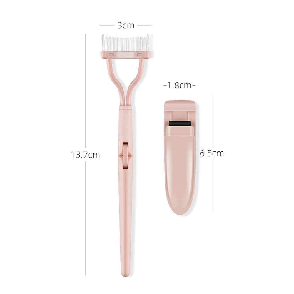 

Eyelash Curler Brush Set Silicon Pad Retractable Pink Tweezer Clip Eyelash Extensions Supplies Wholesale Lash Applicator Makeup