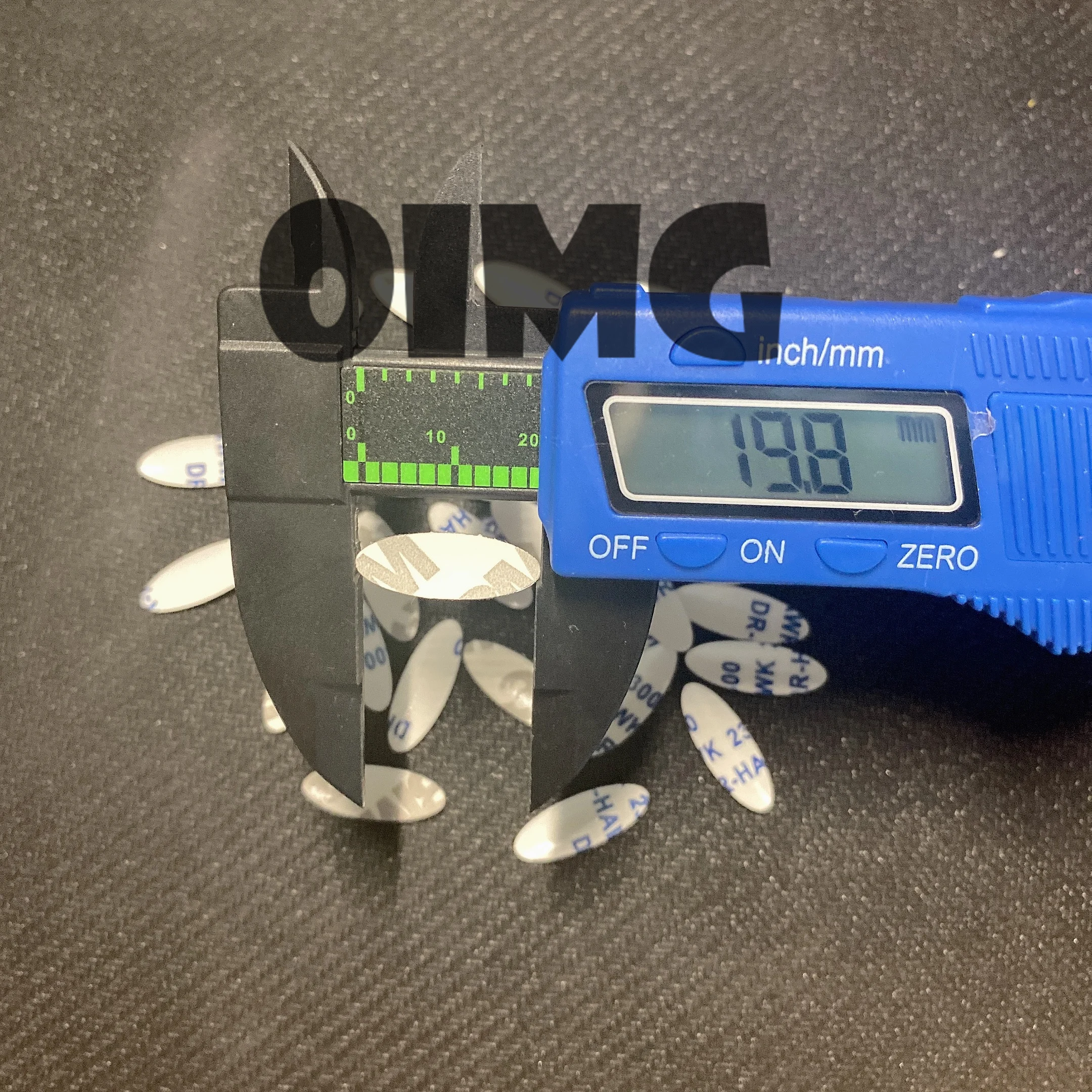 

2PCS/LOT 20*8mm Car Key Fob Remote Badge Logo Sticker For Ford Focus Mendeo Emblem Forkey Aluminum metal sticker key logo