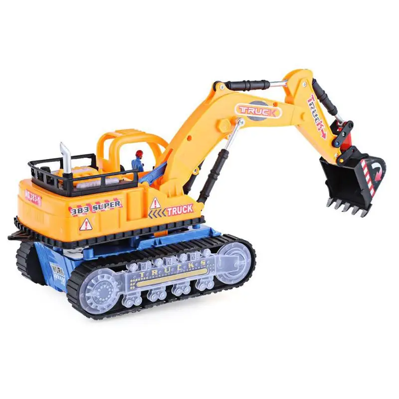 

1pcs Children Excavator Car Toy Plastic Mini Toy Car Model Car Toy Truck Excavator Model Children For Kids Christmas Gift