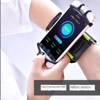 running case rotatable wrist arm bag jogging phone holder bag sports wristband armband bag arm band pouch cover for iphone 7 5