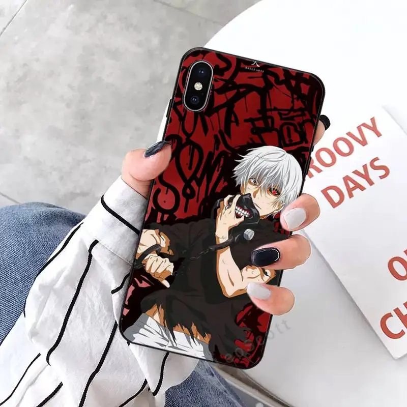 

Anime Tokyo Ghoul Phone Case for iPhone 11 12 mini pro XS MAX 8 7 6 6S Plus X 5S SE 2020 XR