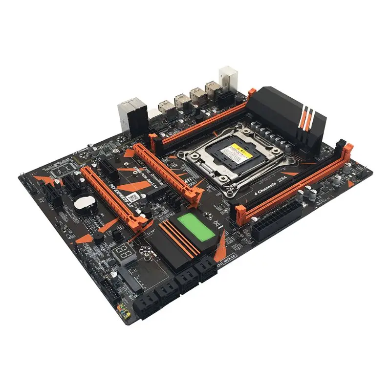 Billig X99 LGA2011-V3 Professionelle 4 Kanal DDR4 64G Ram SATA 3 Usb 3,0 M.2 Desktop-Computer Motherboard Modul