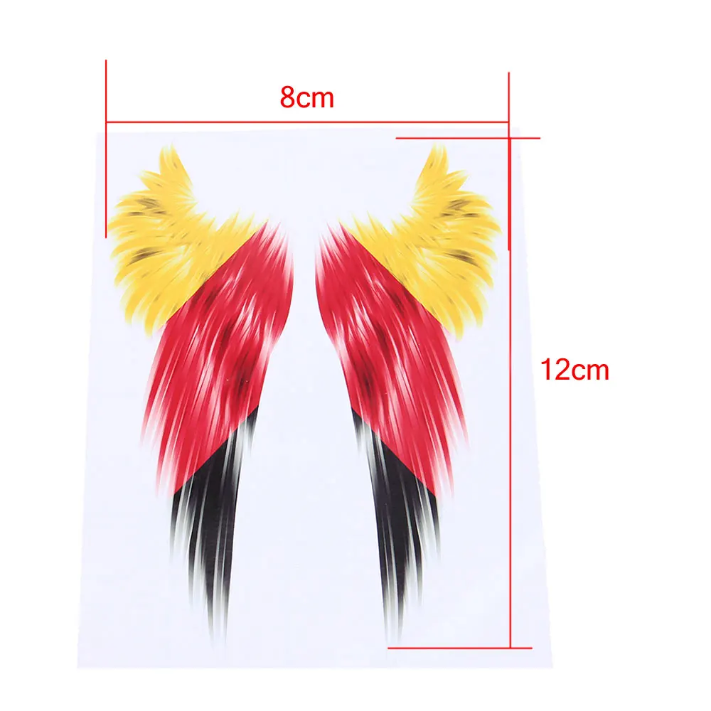 DSYCAR 1 компл. Наклейка на крыло автомобиля кузова Светоотражающая самоклеящаяся