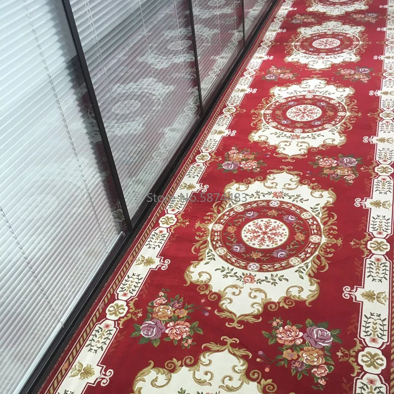 Длинный коридор искусственный ковер для свадьбы коридора вечевечерние НКИ