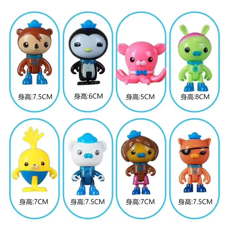 Набор игрушек октонаты детские игрушки экшн-фигурки барнаклс квази Пингвин