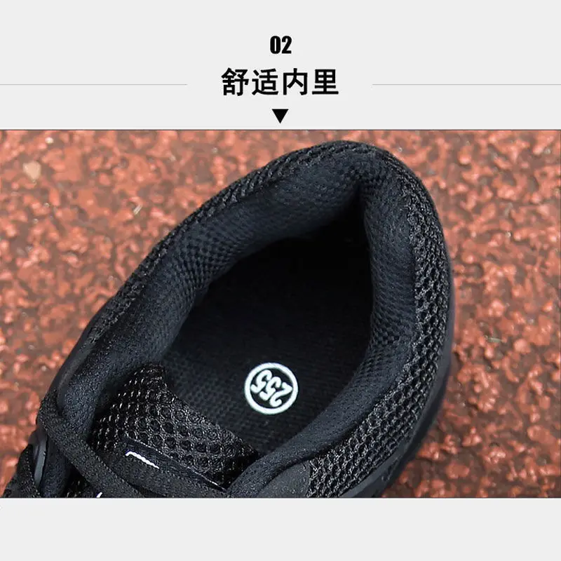 Summer Mesh Breathable Army Training Shoes Black Mesh Ultra-Light Military Training Shoes Men Running Shoes Training Shoes Men