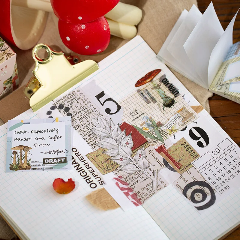 1 компл./Лот блокноты для записей Стикеры Новые Ретро наклейки офисные и школьные