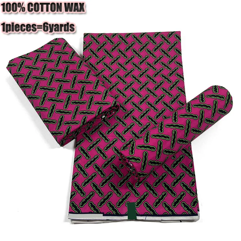 2021 ткань с Африканским восковым принтом из Анкары 100% хлопок в нигерийском стиле