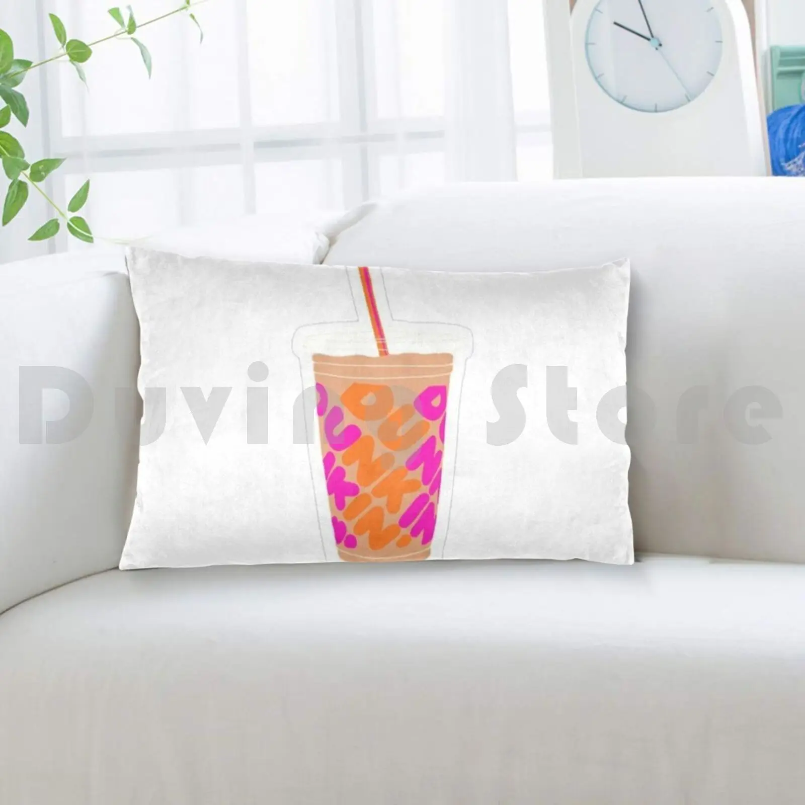 Подушка Dunkin для чашек с фотопечатью 50x75 Charli Damelio Dixie Addison Rae Avani Gregg Lopez Brothers Tony
